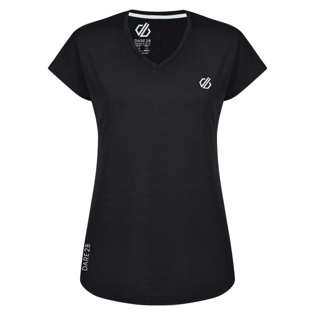 Dare2b Dames actief t-shirt UTRG4045_black large