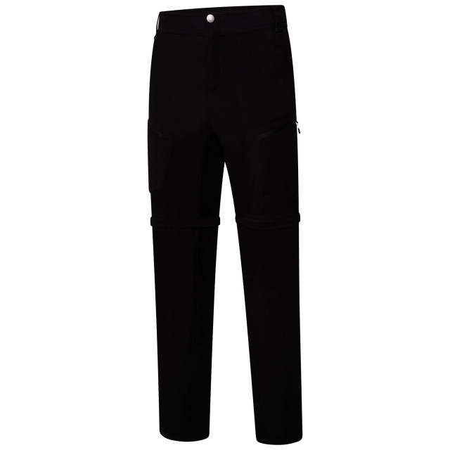 Dare2b Heren tuned in ii multi pocket afritsbare wandelbroek UTRG4149_black large