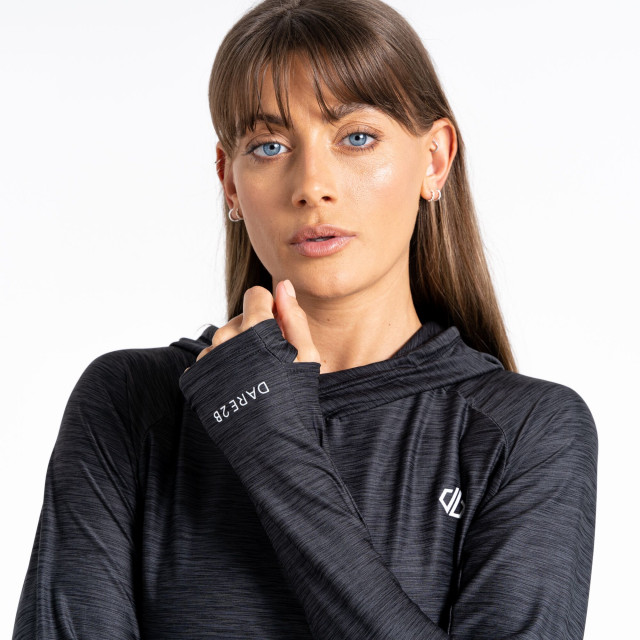Dare2b Regatta dames sprint city lichtgewicht hoodie UTRG4152_black large Dare2b Regatta dames sprint city lichtgewicht hoodie UTRG4152_black large