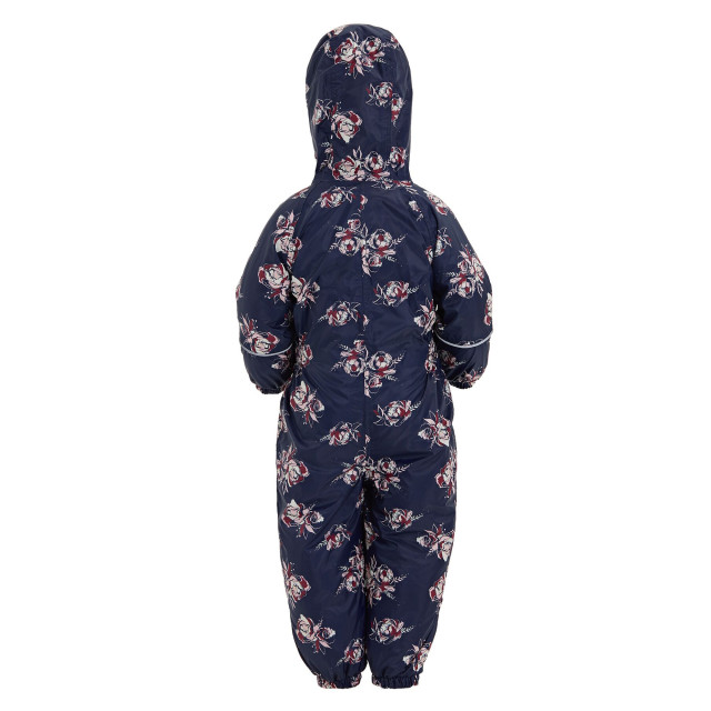 Regatta Kinder/kinderen printed splat ii hooded regenpak UTRG3634_sweetlilac large