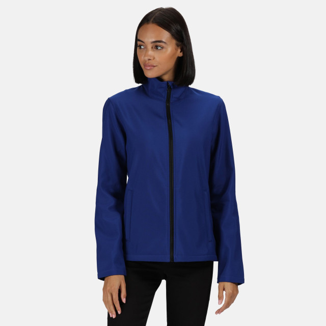 Regatta Dames a printable softshell jas UTRG3561_royalblueblack large Regatta Dames a printable softshell jas UTRG3561_royalblueblack large