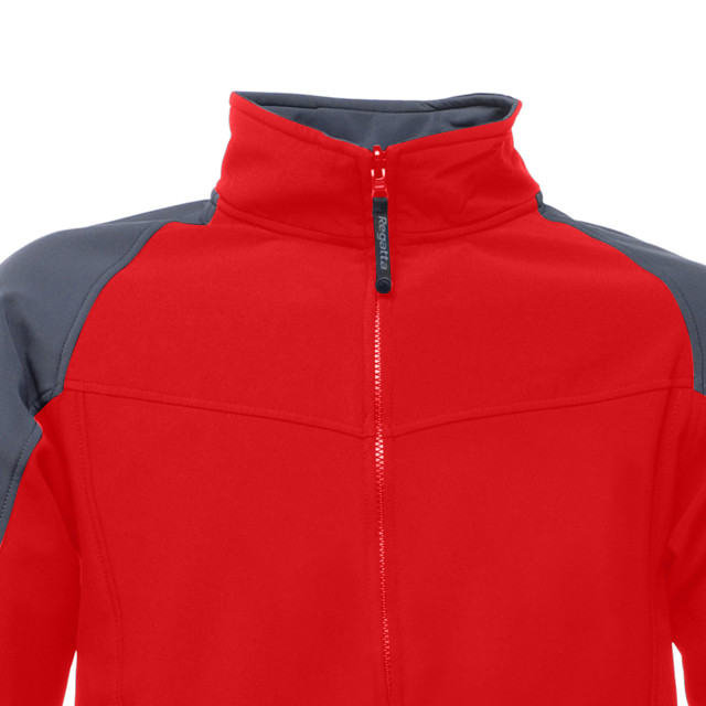 Regatta Heren uproar softshell windbestendige fleece vest UTRG1480_classicredsealgrey large Regatta Heren uproar softshell windbestendige fleece vest UTRG1480_classicredsealgrey large