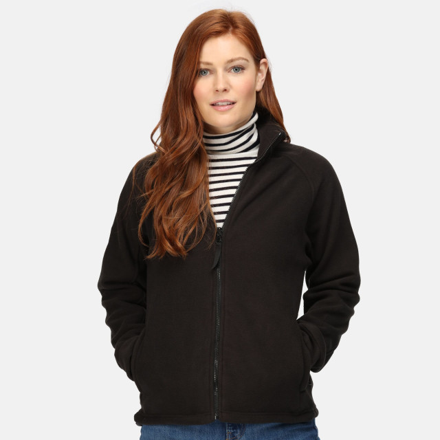 Regatta Dames thor iii fleece vest UTRG1488_black large Regatta Dames thor iii fleece vest UTRG1488_black large