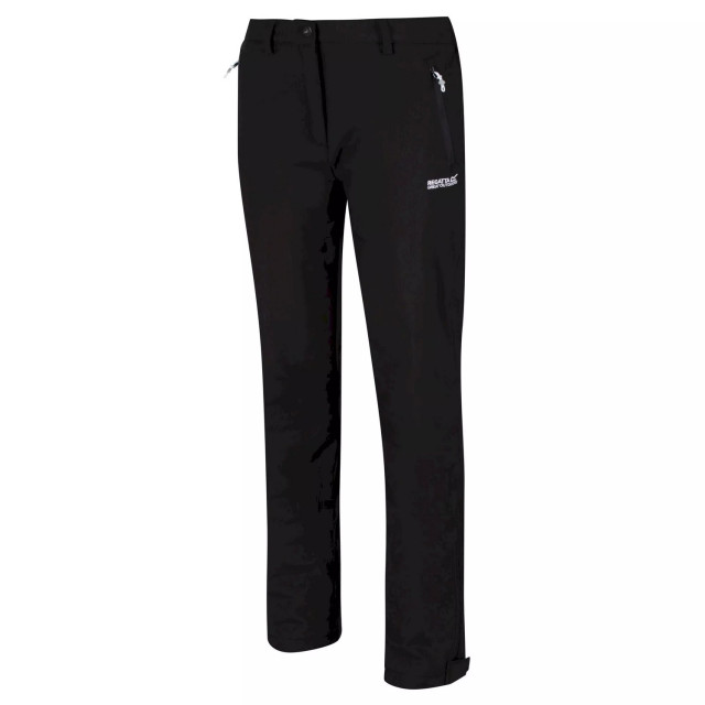 Regatta Grote outdoor dames geo softshell ii korte beenbroek UTRG1029_black large