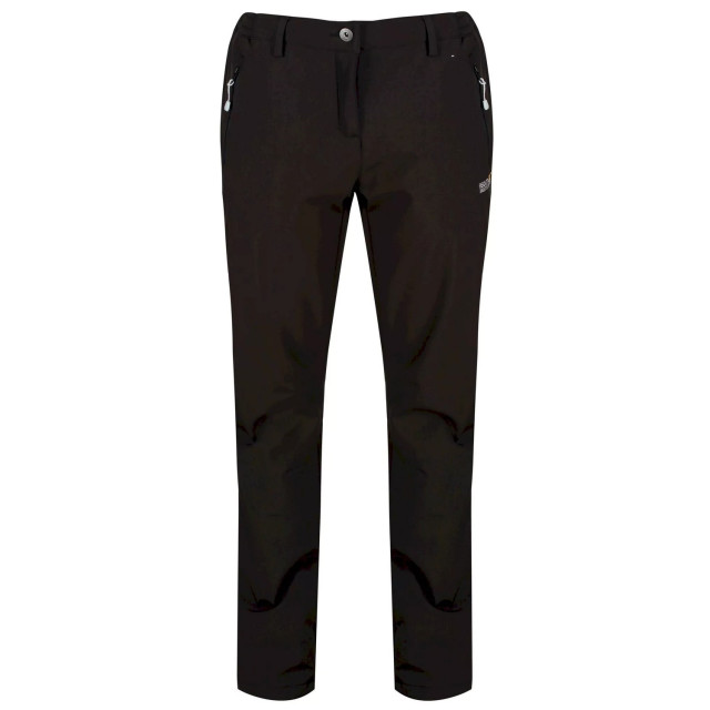 Regatta Grote outdoor dames geo softshell ii korte beenbroek UTRG1029_black large