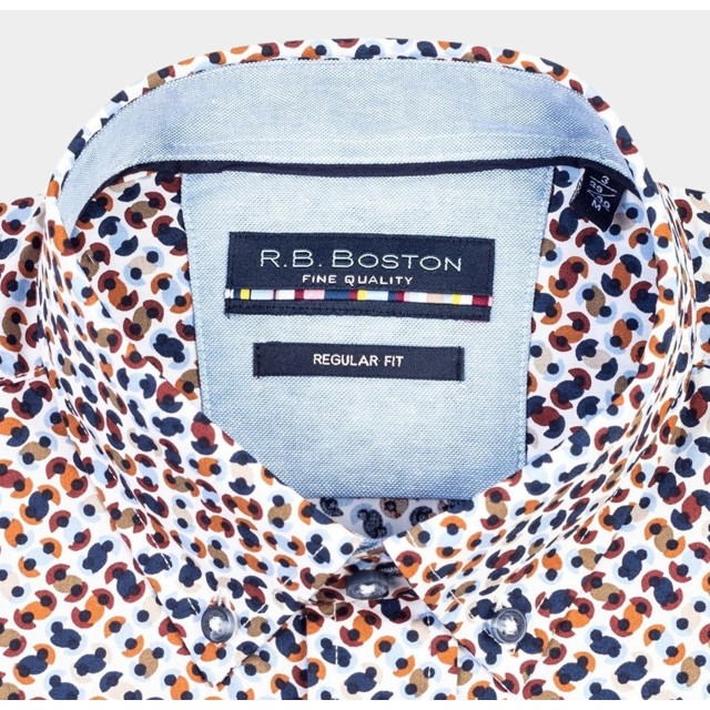 R.B. Boston Casual hemd lange mouw 327670/613 175633 large