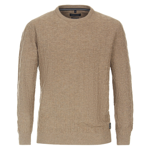 Casamoda Heren trui 434160300 623 camel Trui 434160300 623Camel large