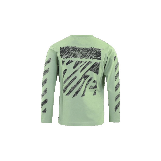 Off White Kids scribble tee l/s OBAB001S23JER004-5010 large
