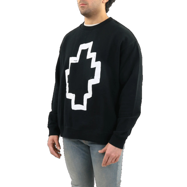 Marcelo Burlon Heren tempera coss crewneck cmba049f21fle004-1001 large