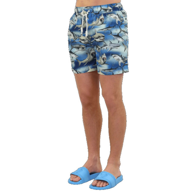 Palm Angels Heren sharks swimshorts PMFD002S23FAB006-4510 large