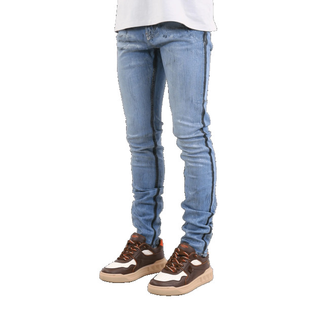 Flaneur Homme Heren skinny jeans W10106FH-BLUE large