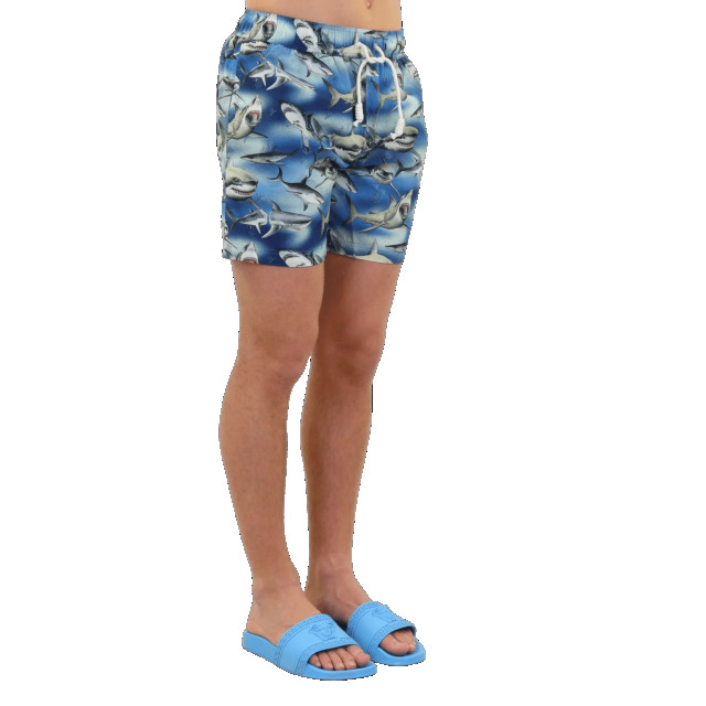 Palm Angels Heren sharks swimshorts PMFD002S23FAB006-4510 large