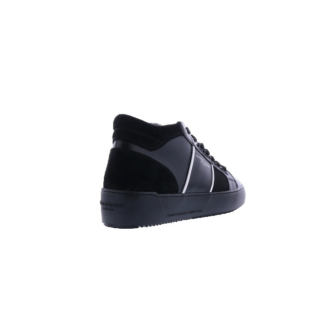 Android Homme Heren propulsion mid 122 AHP221-22-BLACK / WHITE LEATHER & MESH CONTOUR large