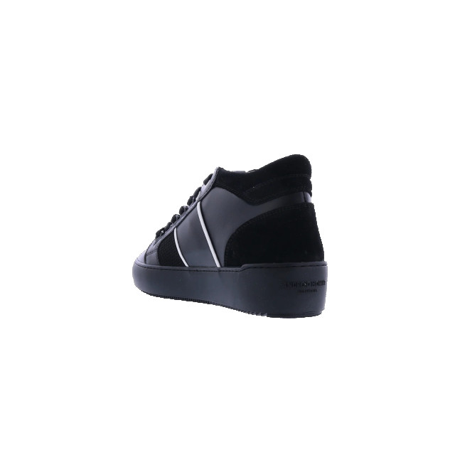 Android Homme Heren propulsion mid 122 AHP221-22-BLACK / WHITE LEATHER & MESH CONTOUR large