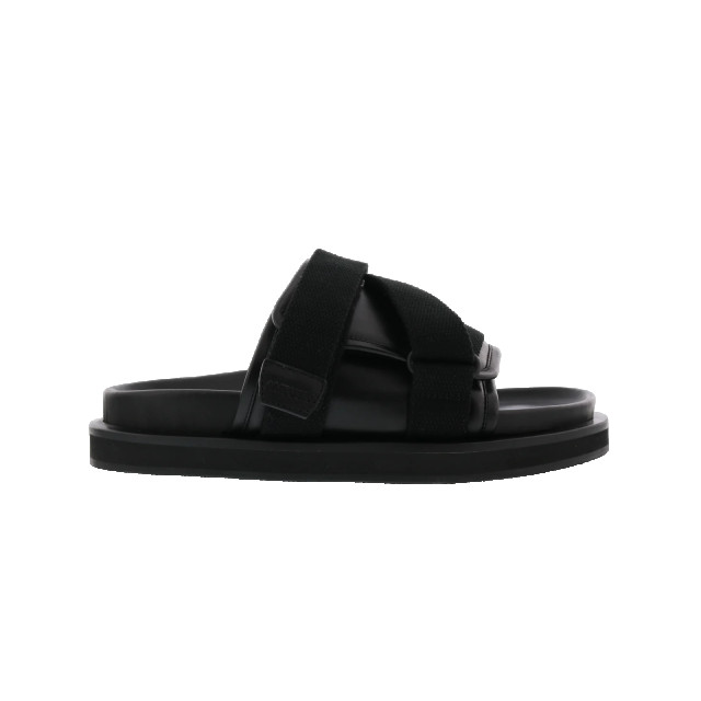 AMBUSH Heren padded sandal black no color BMIH001S21LEA001-1000 large