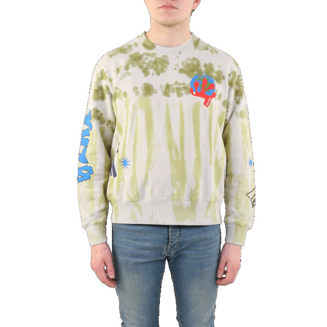 Olaf Hussein Heren olaf friends crewneck SS_0027-EARTH WASH large