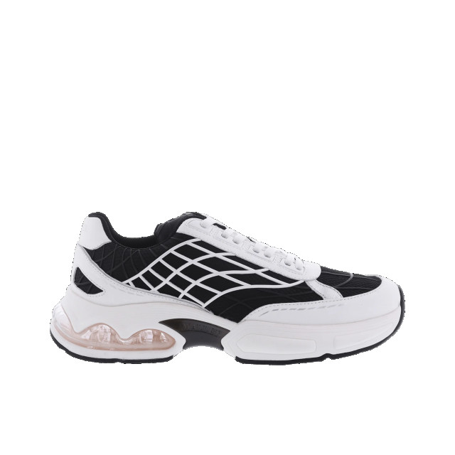 Mallet. Heren neptune sneaker /zwart TE1014-WHTSIL large