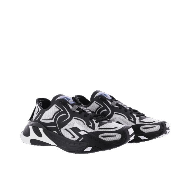 Dolce and Gabbana Heren mesh fast sneakers zwart/ CS2175 / AH405-89697 large