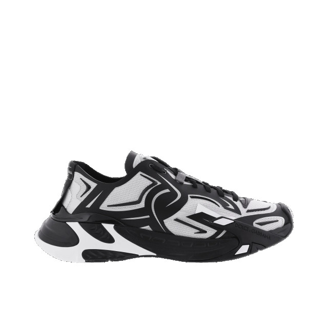 Dolce and Gabbana Heren mesh fast sneakers zwart/ CS2175 / AH405-89697 large