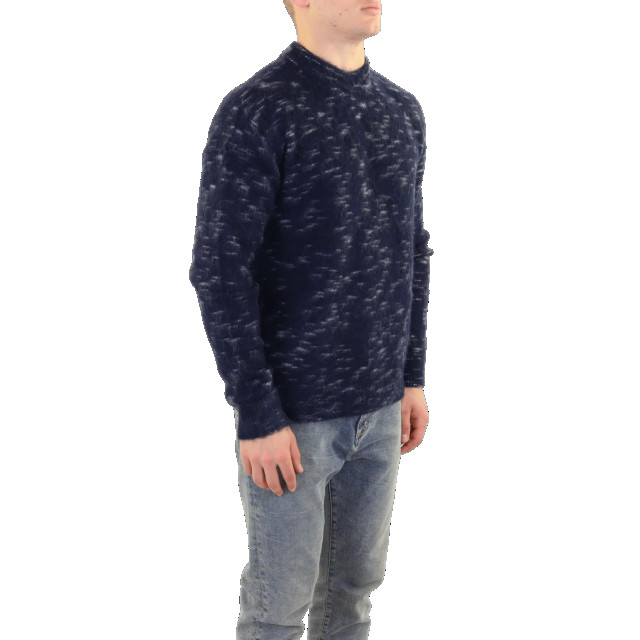 Acne Studios Heren kniited jumper B60264-D98-Midnight blue large