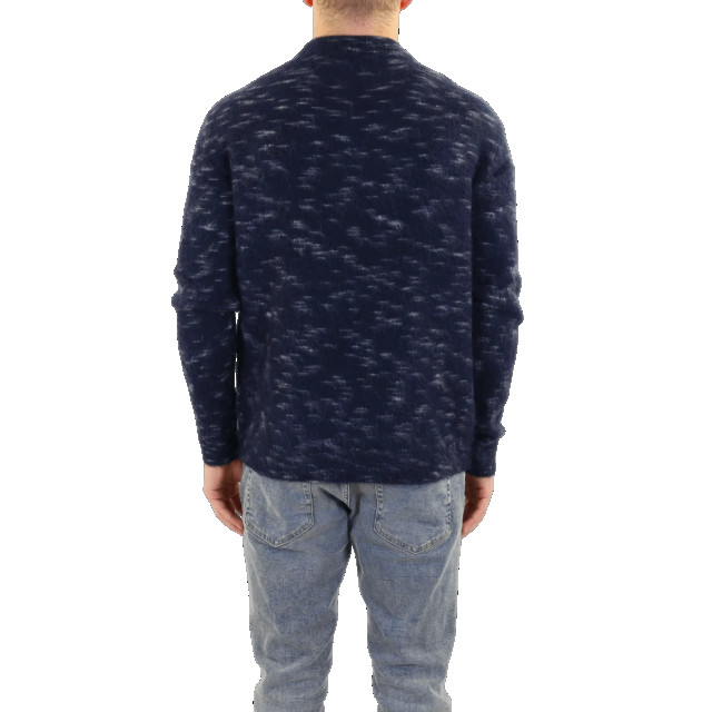 Acne Studios Heren kniited jumper B60264-D98-Midnight blue large