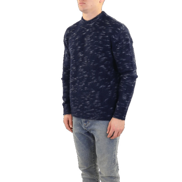 Acne Studios Heren kniited jumper B60264-D98-Midnight blue large