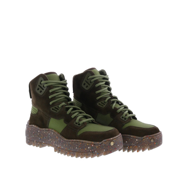 Acne Studios Heren desert hiker sneaker BD0200-BPI-Multi green large