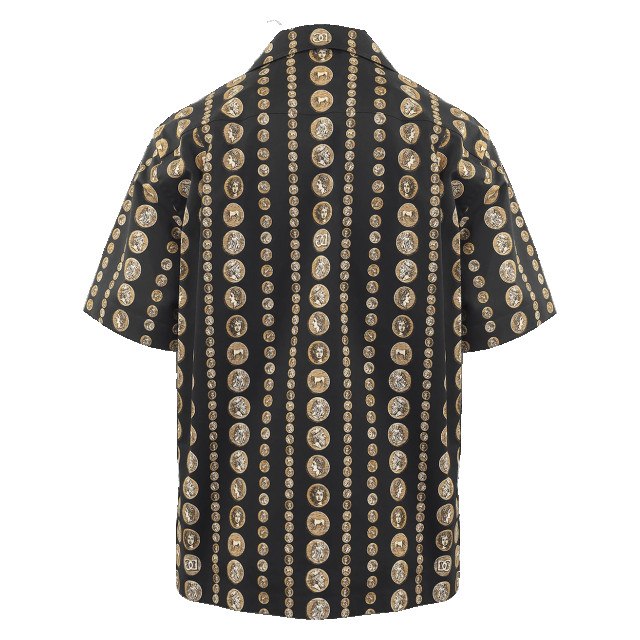 Dolce and Gabbana Heren coin print stretch drill G5LD1T / FSFMU-HN4PG large