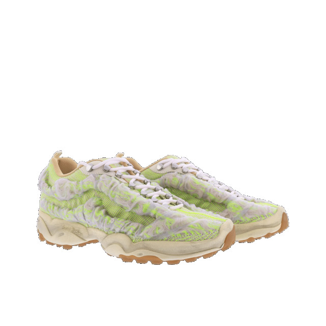 Acne Studios Heren bubba sneaker /geel BD0265-CZT410-Wit large