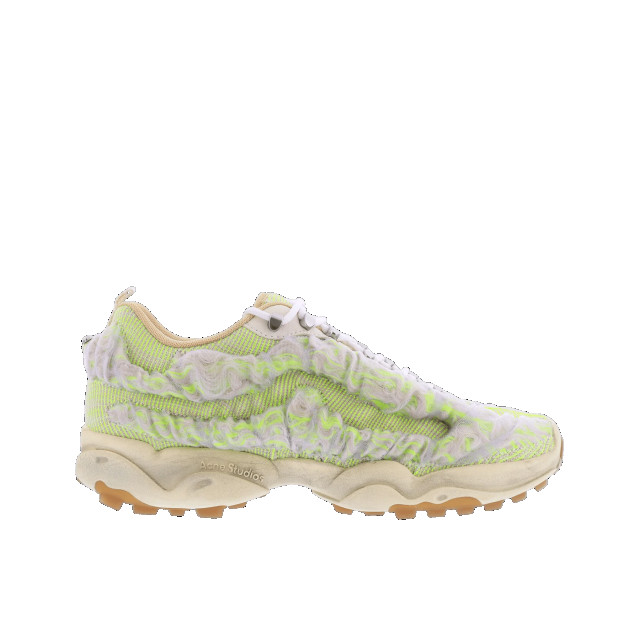 Acne Studios Heren bubba sneaker /geel BD0265-CZT410-Wit large