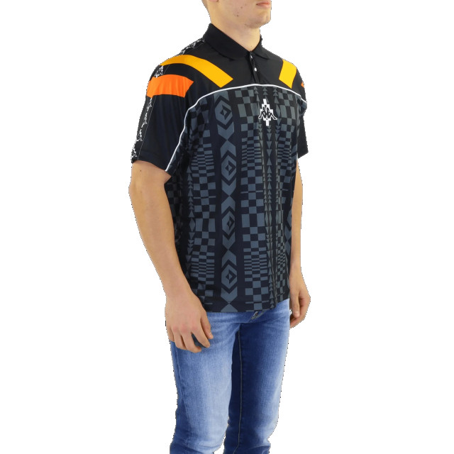 Marcelo Burlon Heren aop folk kappa soccer polo CMVA005S23FAB001-1007 large