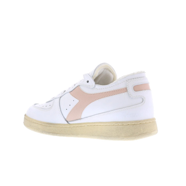 Diadora Dames, heren mi basket row cut 201.176282 01-C8984 Sand large