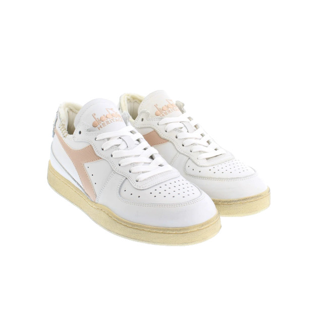 Diadora Dames, heren mi basket row cut 201.176282 01-C8984 Sand large