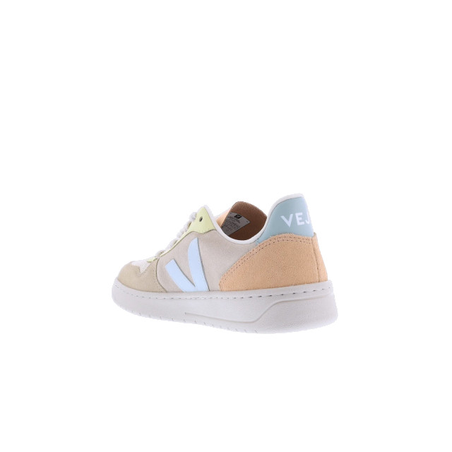 Veja Dames v-10 suede VX0303135-SABLE_MENTHOL-MULTICO large
