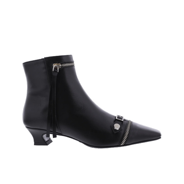 Atelier Verdi Dames troncheto leer H2252-Nero large