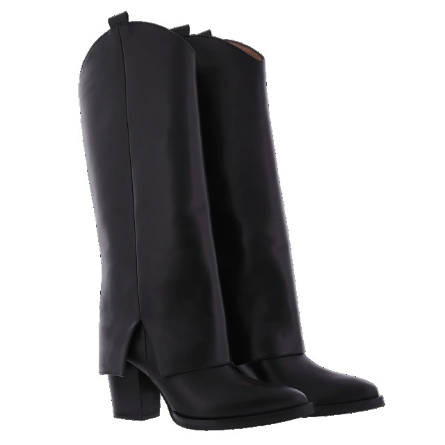 Atelier Verdi Dames stivale vitello H482-Nero large
