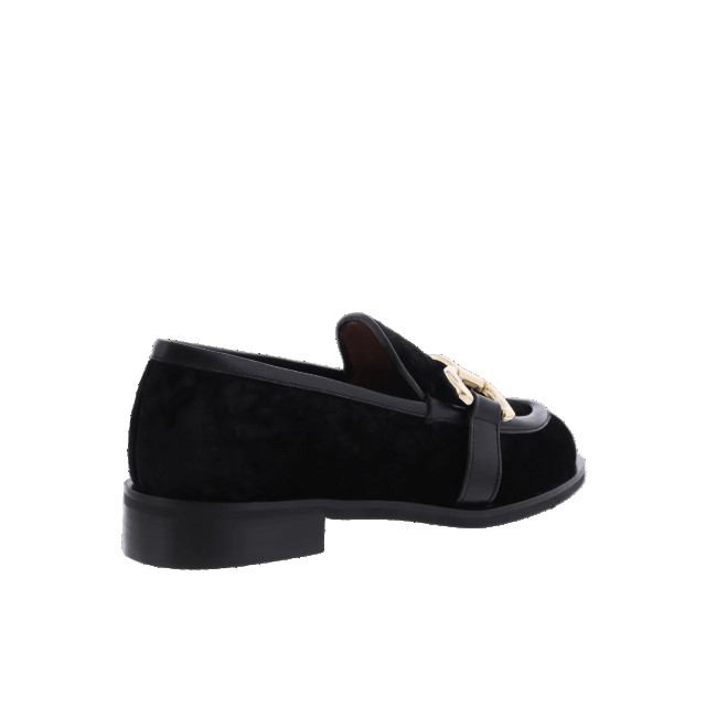 Atelier Verdi Dames scarpa velluto H1702-Nero large