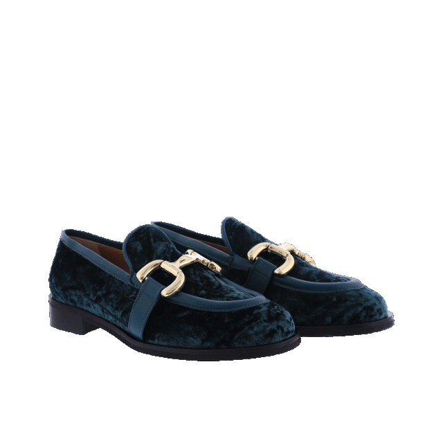 Atelier Verdi Dames scarpa velluto H1702-Verde large