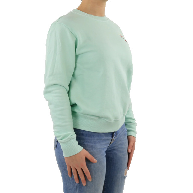 Follovers Dames round neck no hood Kourtney-Mint large