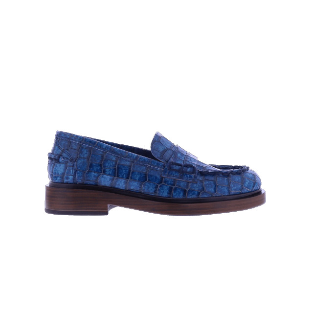 Pons Quintana Dames croco lak A22-10099-Blue large