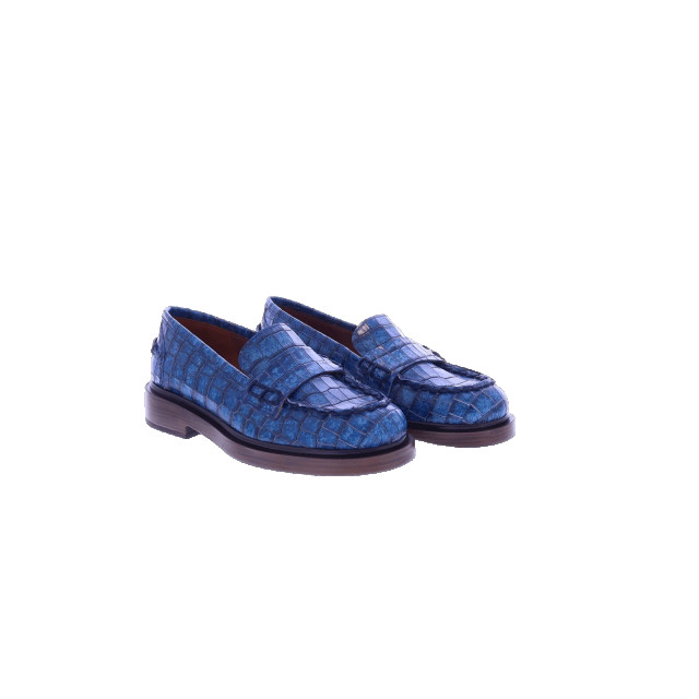 Pons Quintana Dames croco lak A22-10099-Blue large