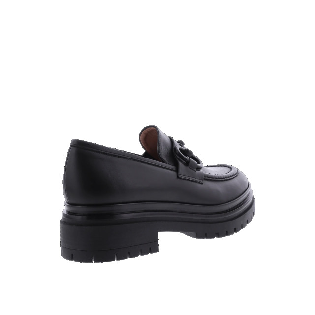 Atelier Verdi Dames chunky loafer leer M1254-Zwart large