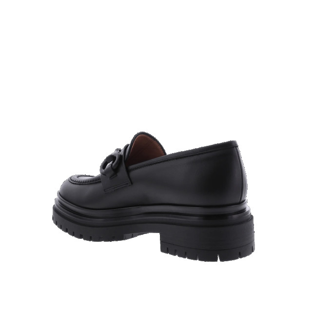 Atelier Verdi Dames chunky loafer leer M1254-Zwart large