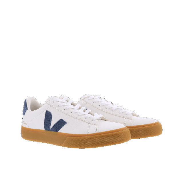 Veja Dames campo sneaker leer /blauw CP0503318-White large Veja Dames campo sneaker leer /blauw CP0503318-White large