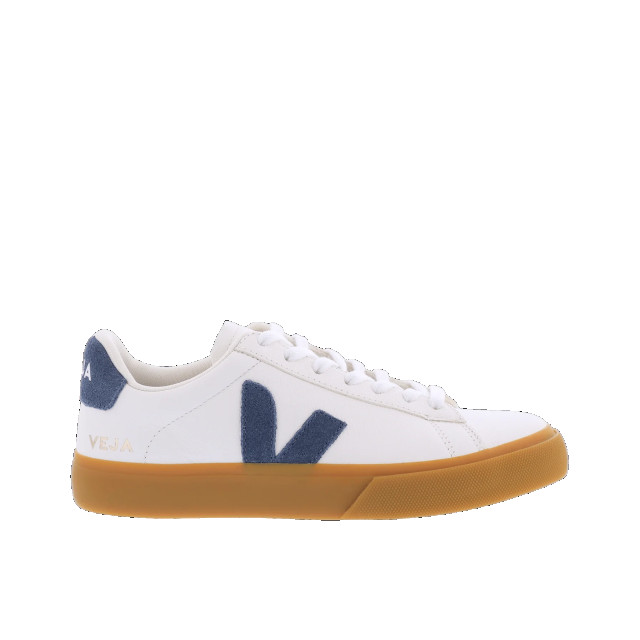 Veja Dames campo sneaker leer /blauw CP0503318-White large Veja Dames campo sneaker leer /blauw CP0503318-White large