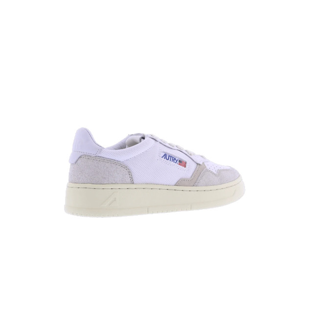 Autry Dames 01 low leer/suede/mesh AULWCN01-UK WHITE large