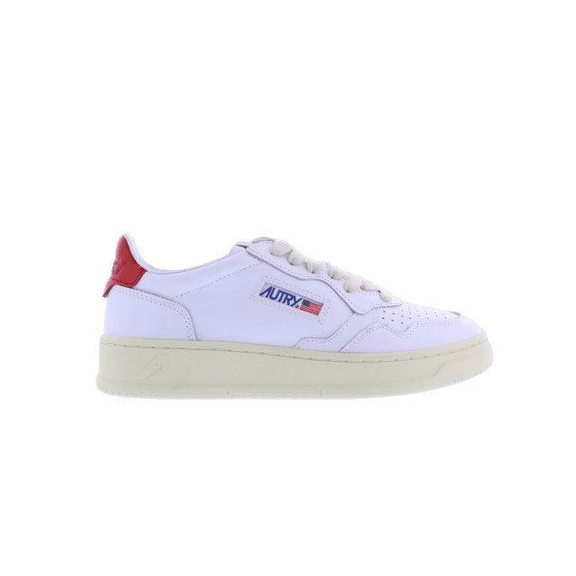 Autry Dames 01 low /rood AULWLL21-WHT/RED large