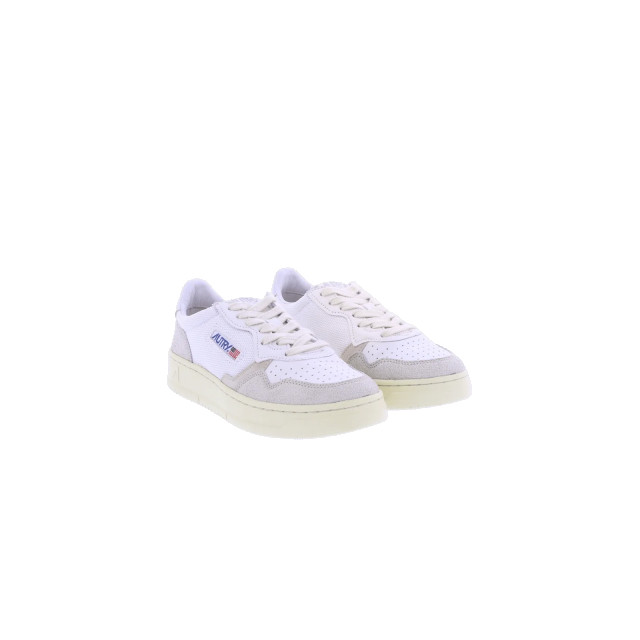 Autry Dames 01 low leer/suede/mesh AULWCN01-UK WHITE large