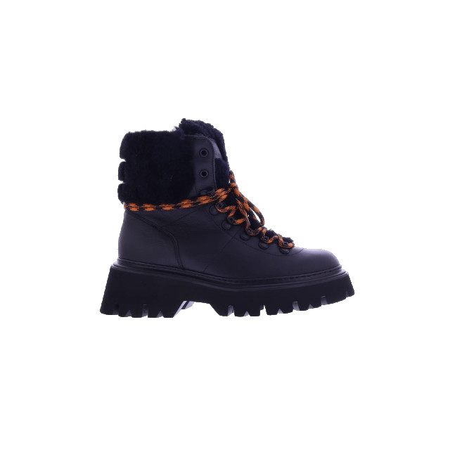 Woolrich Dames ankle boots with fur WFW222.541.237M-Black large