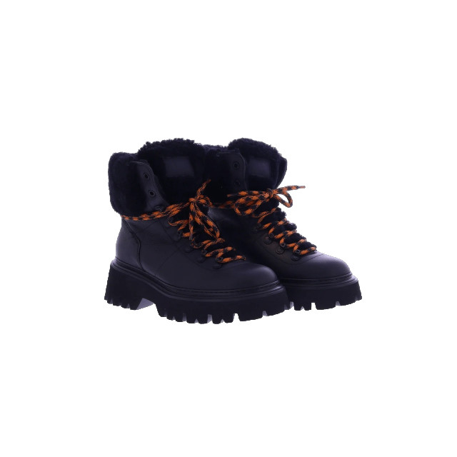 Woolrich Dames ankle boots with fur WFW222.541.237M-Black large